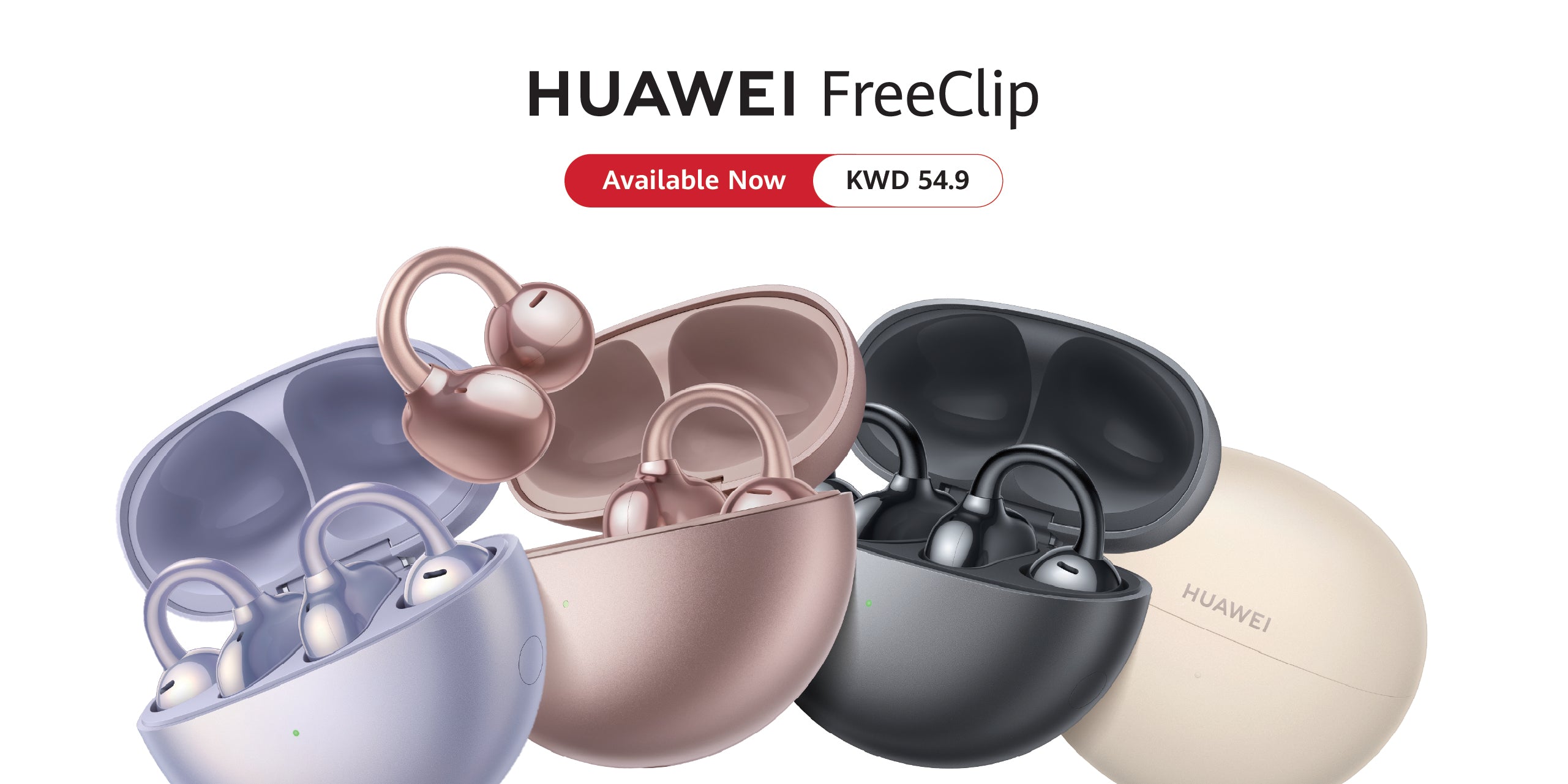 HUAWEI FreeClip ローズゴールド HUAWEI FreeClip - Rose Gold - YouTube